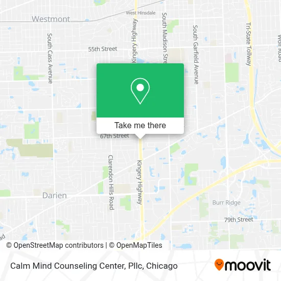 Calm Mind Counseling Center, Pllc map