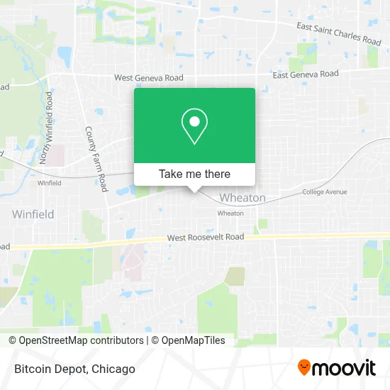 Bitcoin Depot map