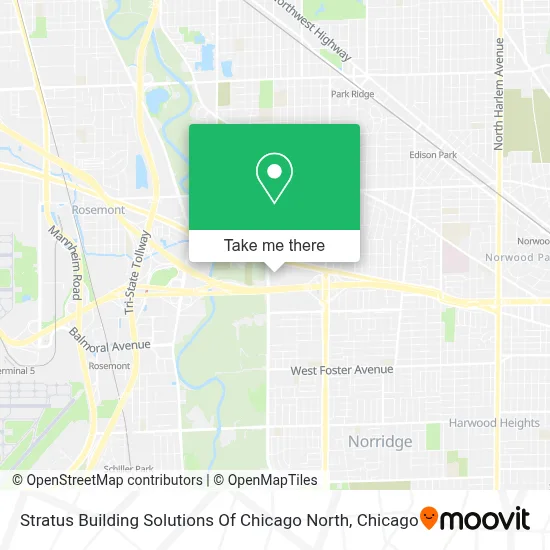 Stratus Building Solutions Of Chicago North map