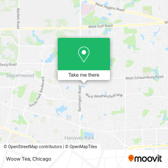 Woow Tea map