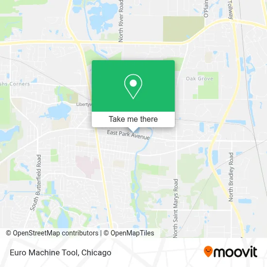 Euro Machine Tool map