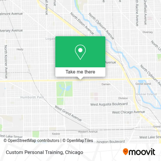 Custom Personal Training map