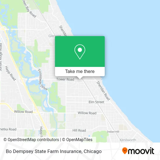Bo Dempsey State Farm Insurance map