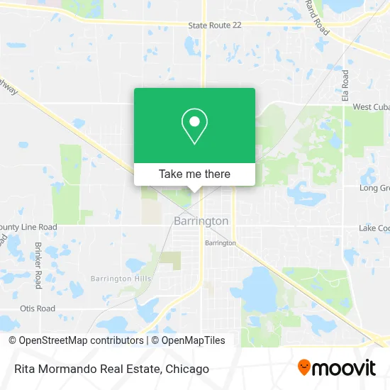 Rita Mormando Real Estate map