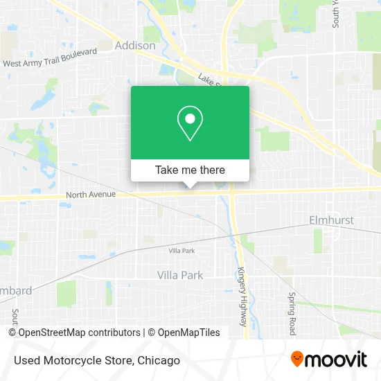 Used Motorcycle Store map