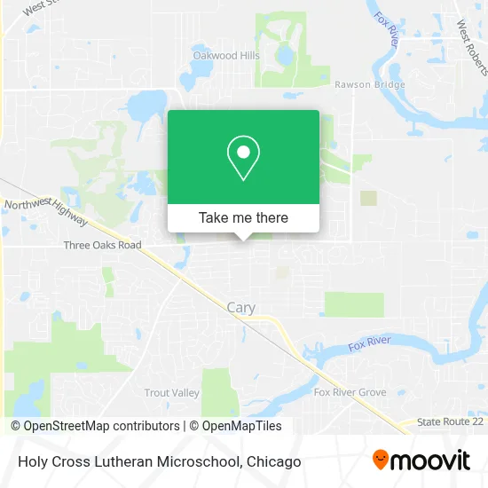 Holy Cross Lutheran Microschool map
