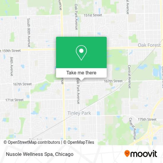 Nusole Wellness Spa map