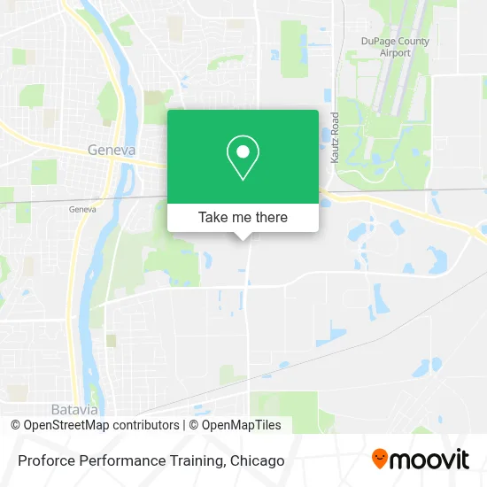 Proforce Performance Training map