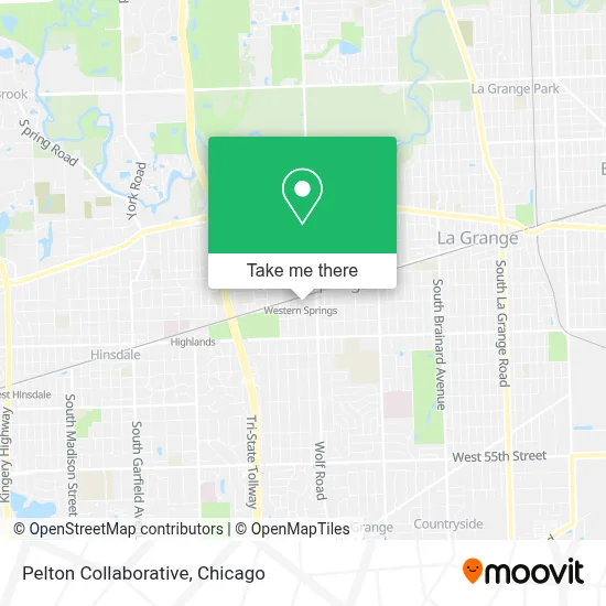 Pelton Collaborative map