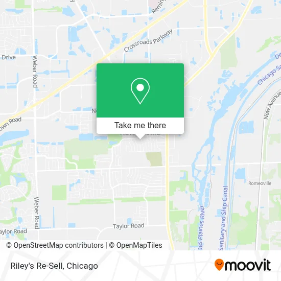 Riley's Re-Sell map