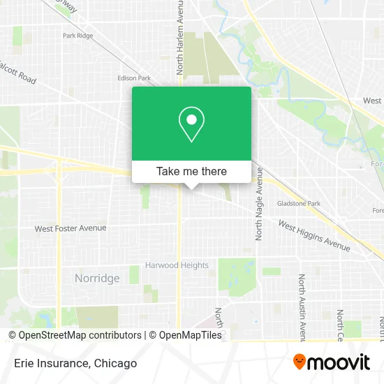 Erie Insurance map