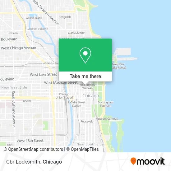 Cbr Locksmith map