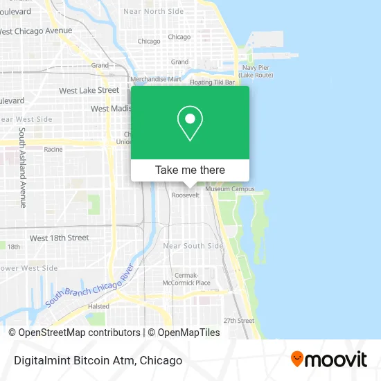 Digitalmint Bitcoin Atm map
