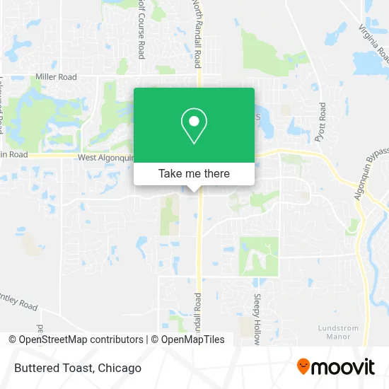 Buttered Toast map