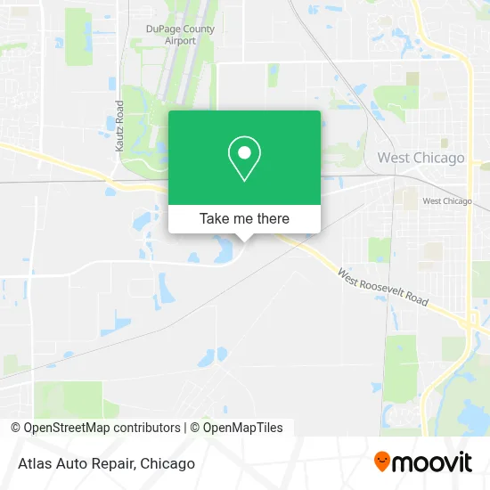 Atlas Auto Repair map