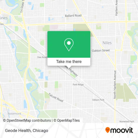 Geode Health map