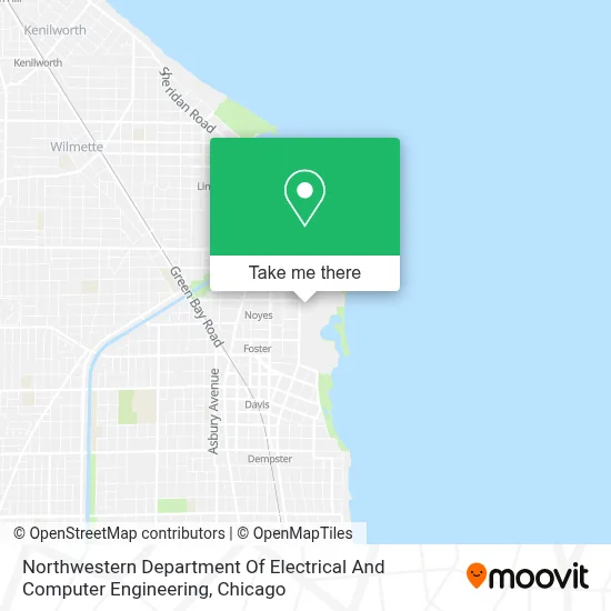 Northwestern Department Of Electrical And Computer Engineering map