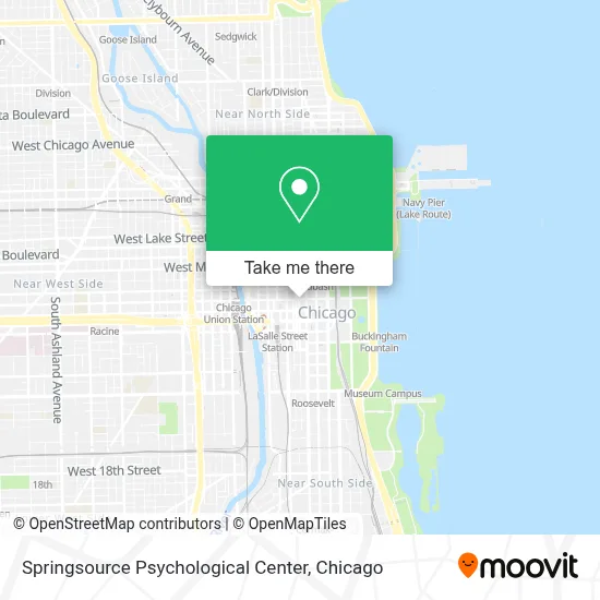 Springsource Psychological Center map