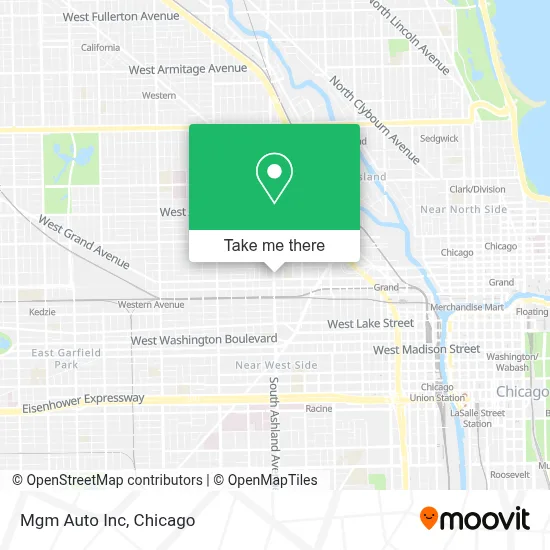 Mgm Auto Inc map