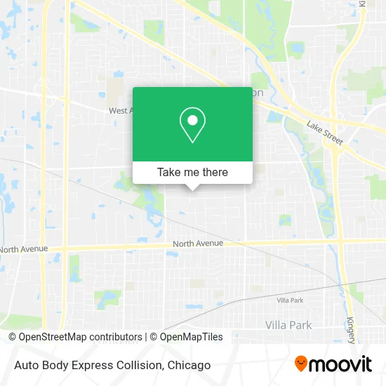 Auto Body Express Collision map