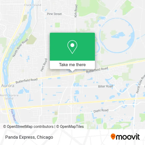 Panda Express map