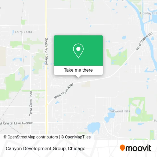 Canyon Development Group map