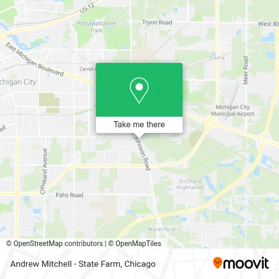 Andrew Mitchell - State Farm map