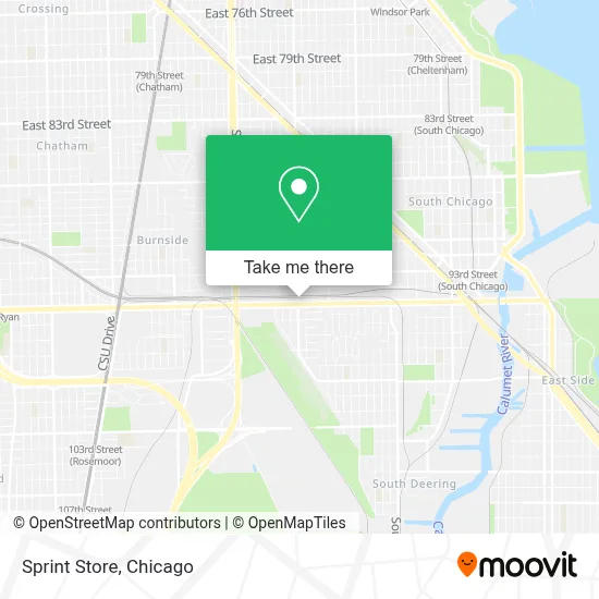 Sprint Store map