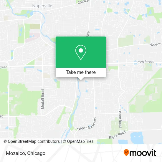 Mozaico map