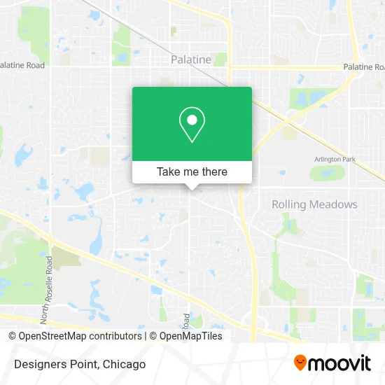 Designers Point map