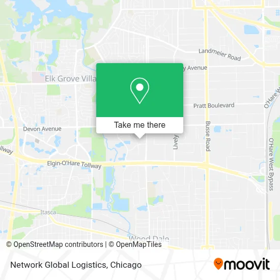 Network Global Logistics map