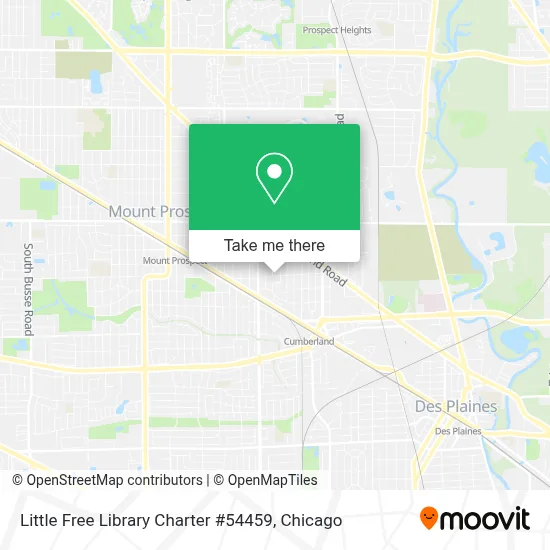Little Free Library Charter #54459 map