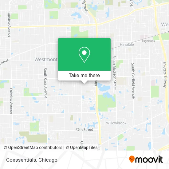 Coessentials map