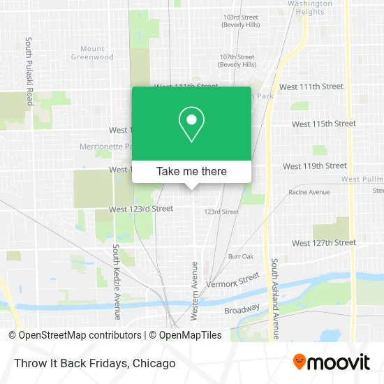 Throw It Back Fridays map
