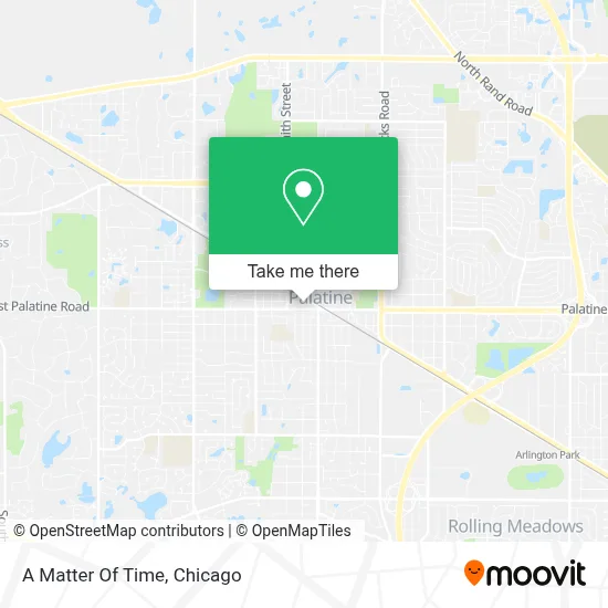 A Matter Of Time map