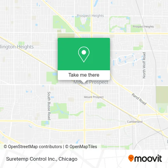 Suretemp Control Inc. map