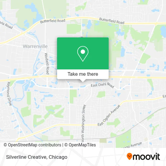 Silverline Creative map