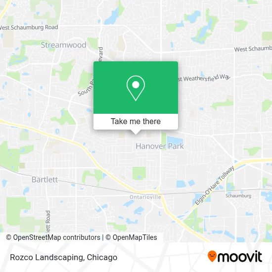 Rozco Landscaping map