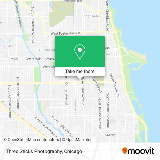 Three Sticks Photography map
