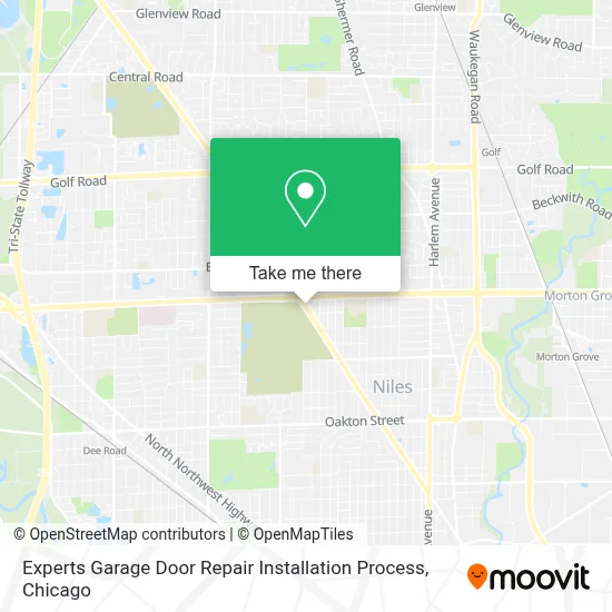 Experts Garage Door Repair Installation Process map