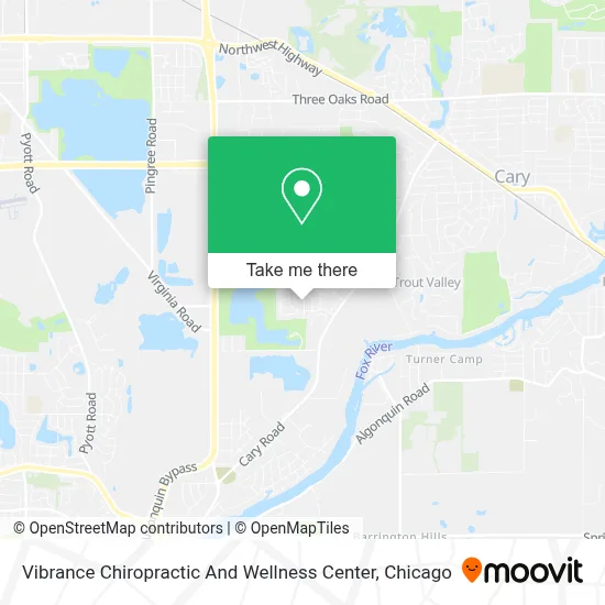 Vibrance Chiropractic And Wellness Center map