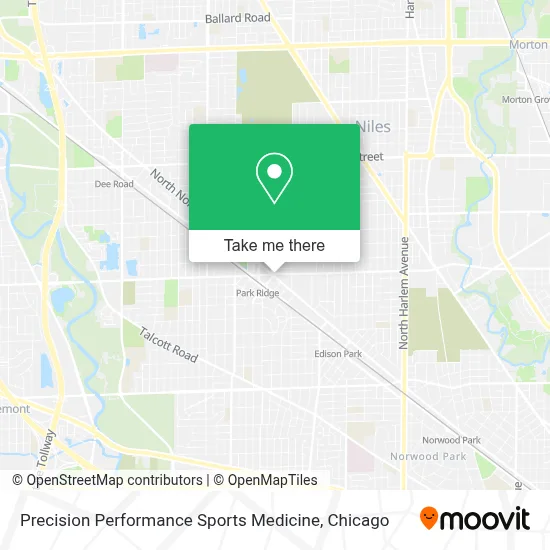 Precision Performance Sports Medicine map