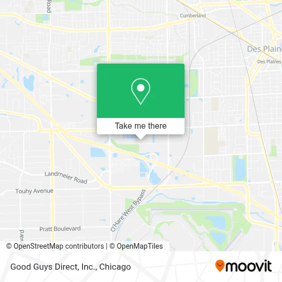 Good Guys Direct, Inc. map