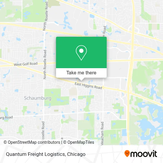 Quantum Freight Logistics map