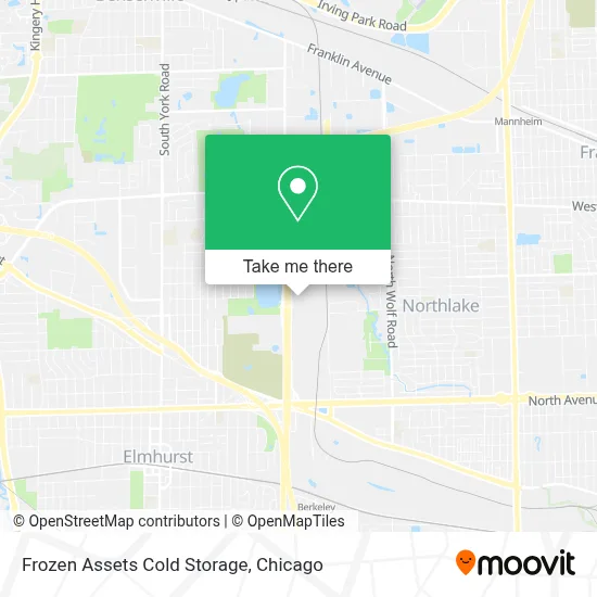 Frozen Assets Cold Storage map