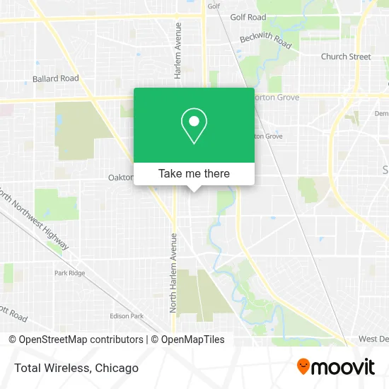 Total Wireless map