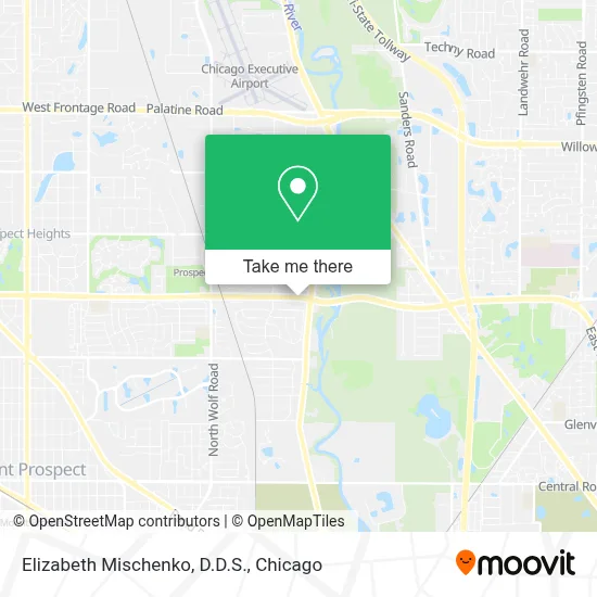 Elizabeth Mischenko, D.D.S. map