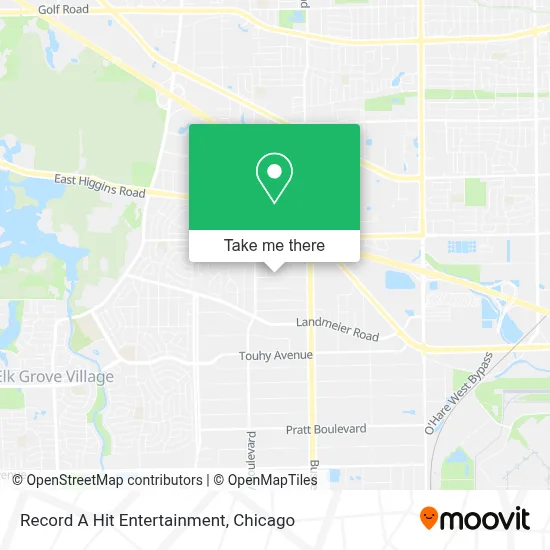 Record A Hit Entertainment map