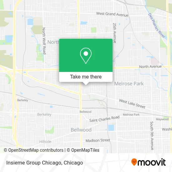 Insieme Group Chicago map
