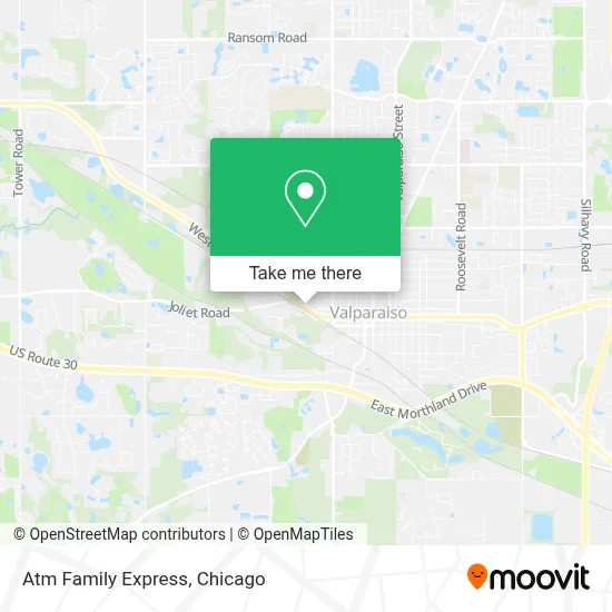 Atm Family Express map